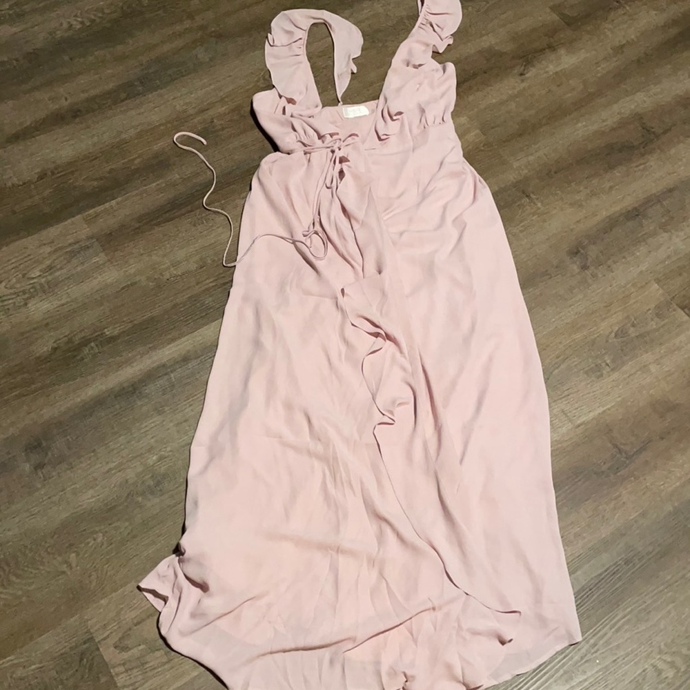 Wayf Ruffle Maxi